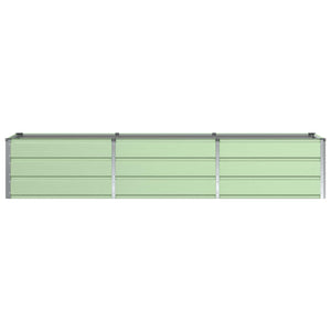 Grüner Pflanzkübel 240 cm Stahl