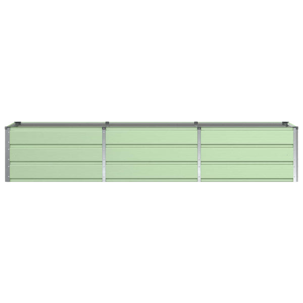 Grüner Pflanzkübel 240 cm Stahl