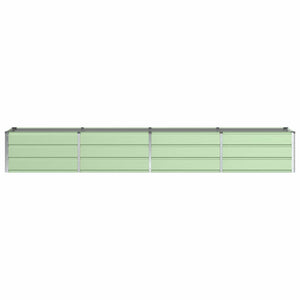 Grüner Stahl Pflanzkübel 320x80x45cm