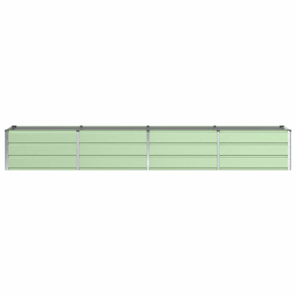 Grüner Stahl Pflanzkübel 320x80x45cm