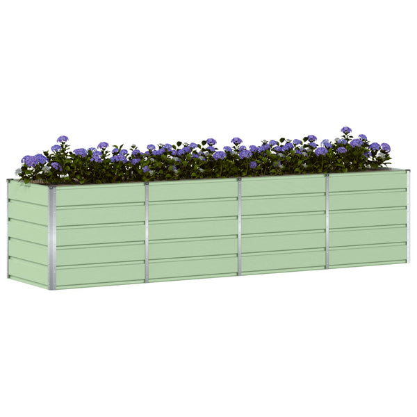 Grüner Stahl Pflanzkübel 320cm