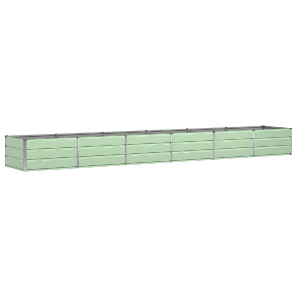Grüner Stahl Pflanzkübel 480x80x45cm