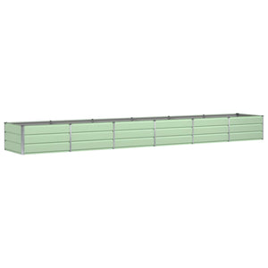 Grüner Stahl Pflanzkübel 480x80x45cm