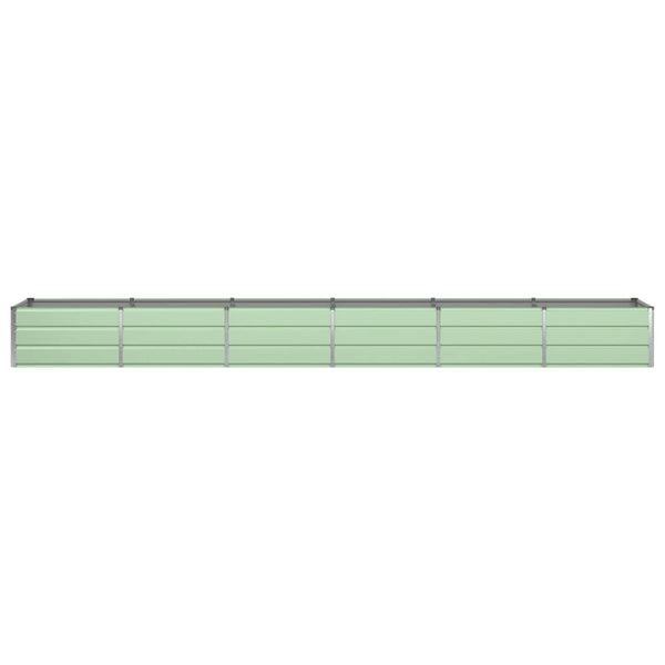 Grüner Stahl Pflanzkübel 480x80x45cm