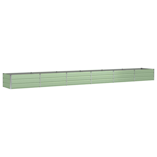 Grüner Stahl Pflanzkübel 600x80x45cm