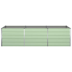 Pastellgrüner Pflanzkübel 290cm Verzinkt