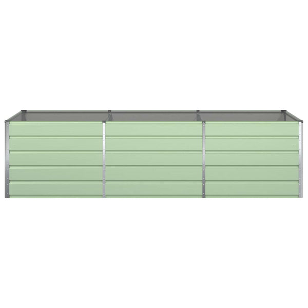 Pastellgrüner Pflanzkübel 290cm Verzinkt