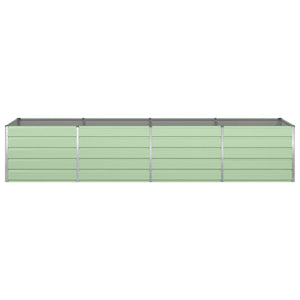 Pastellgrüner Pflanzkübel, 385 cm, Verzinkt