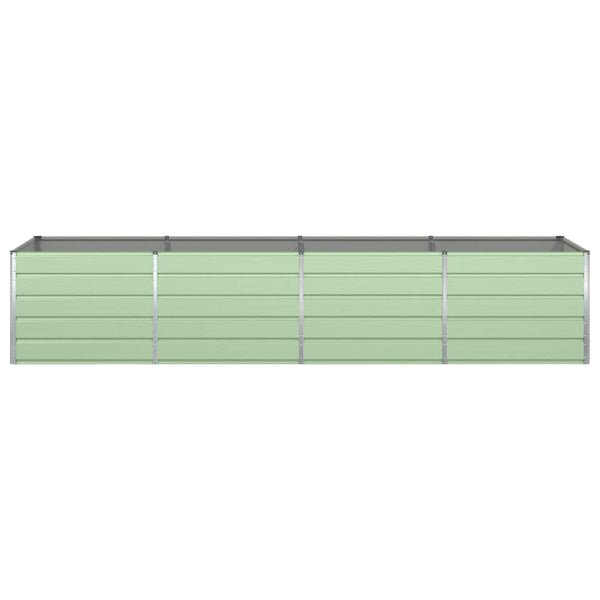 Pastellgrüner Pflanzkübel, 385 cm, Verzinkt