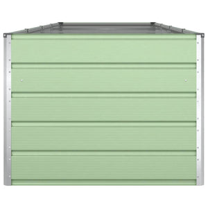 Pastellgrüner Pflanzkübel, 385 cm, Verzinkt
