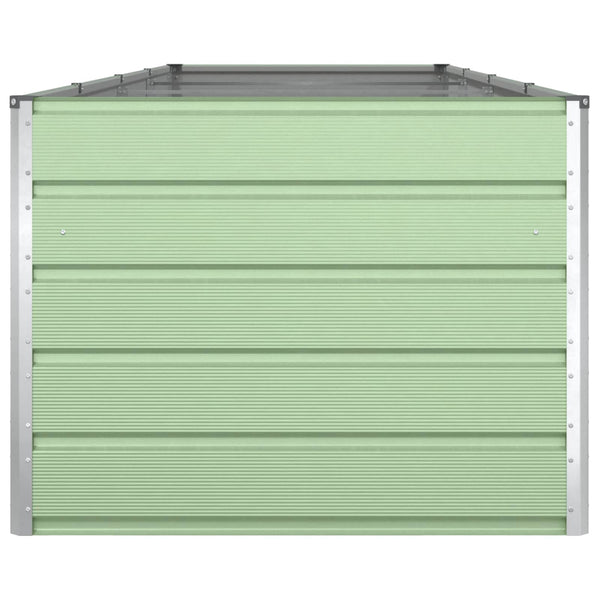 Pastellgrüner Pflanzkübel, 385 cm, Verzinkt
