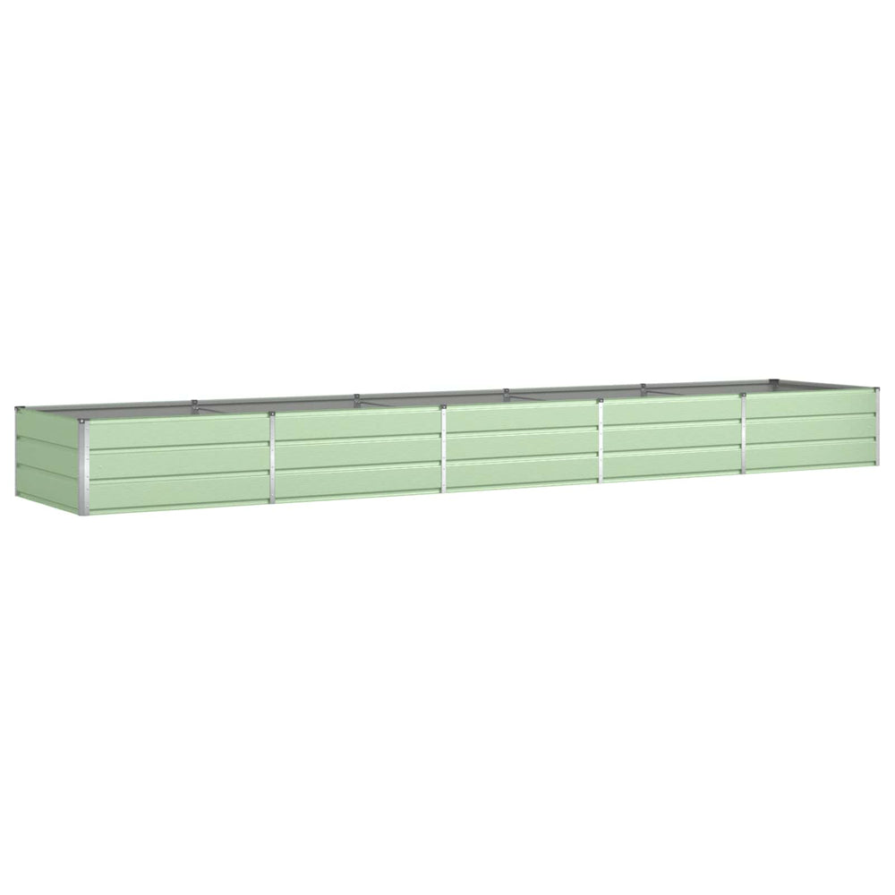 Pastellgrüner Pflanzkübel 480cm Verzinkt