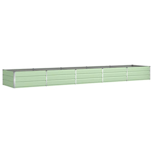 Pastellgrüner Pflanzkübel 480cm Verzinkt