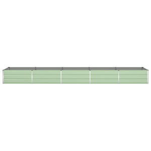 Pastellgrüner Pflanzkübel 480cm Verzinkt