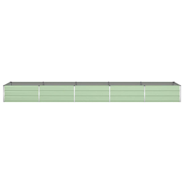 Pastellgrüner Pflanzkübel 480cm Verzinkt