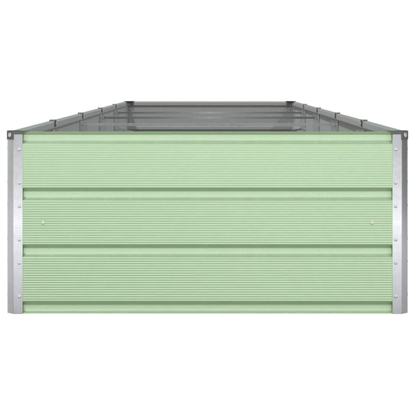 Pastellgrüner Pflanzkübel 480cm Verzinkt