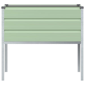 Pastellgrüner Pflanzkübel 100cm