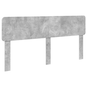 Bettrahmen Betongrau 200x200 cm mit Schubladen