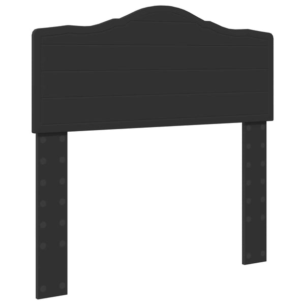 Aufbewahrungsbett Schwarz 70x190 cm