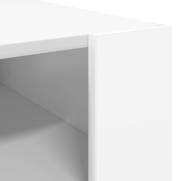 Couchtisch Weiß mit Stauraum 92x53 cm