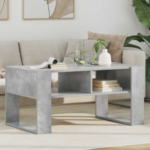 Beton Grau Couchtisch 92x53 cm