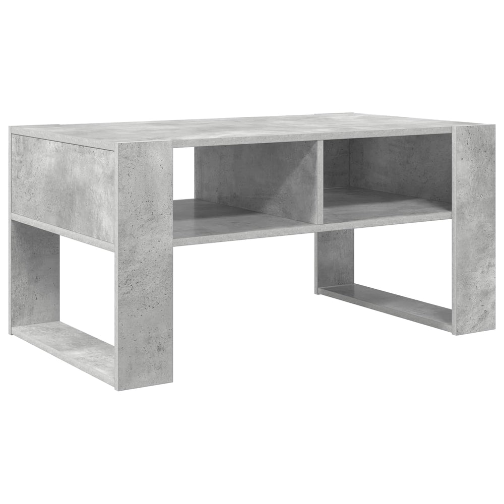 Beton Grau Couchtisch 92x53 cm