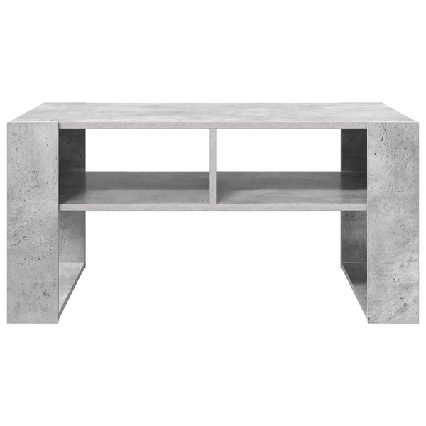 Beton Grau Couchtisch 92x53 cm