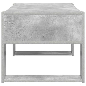 Beton Grau Couchtisch 92x53 cm