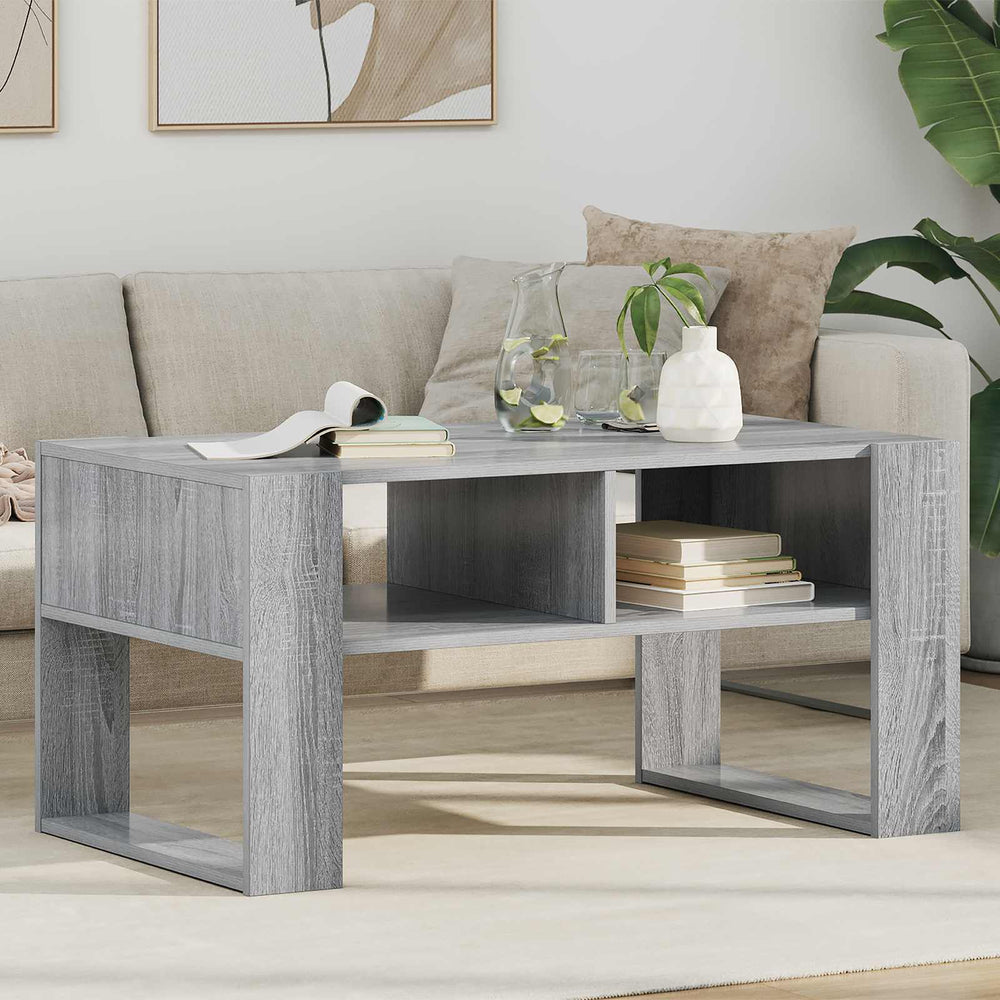 Couchtisch Grau Sonoma 92x53 cm