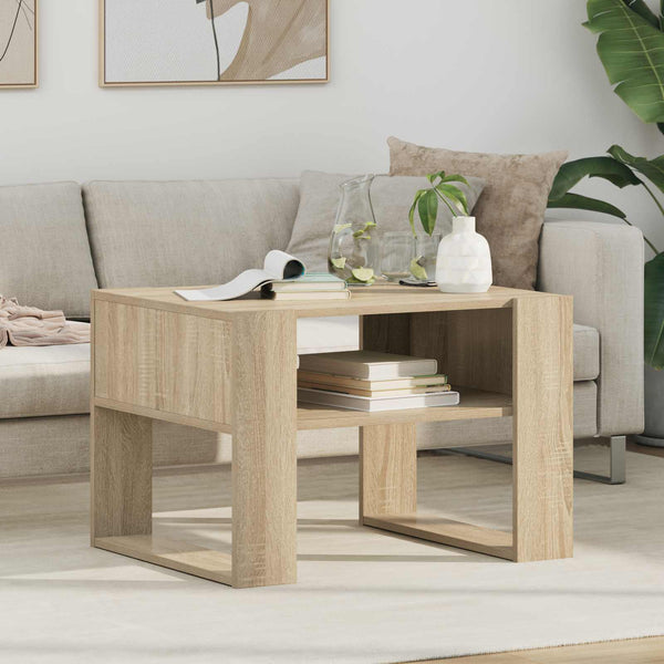 Sonoma-Eiche Couchtisch, 66 cm