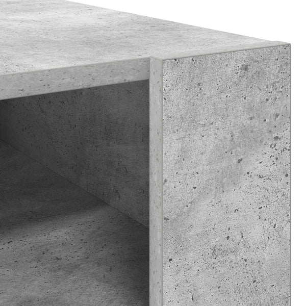 Beton Grau Couchtisch 66x53 cm