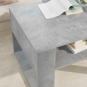 Beton Grau Couchtisch 66x53 cm