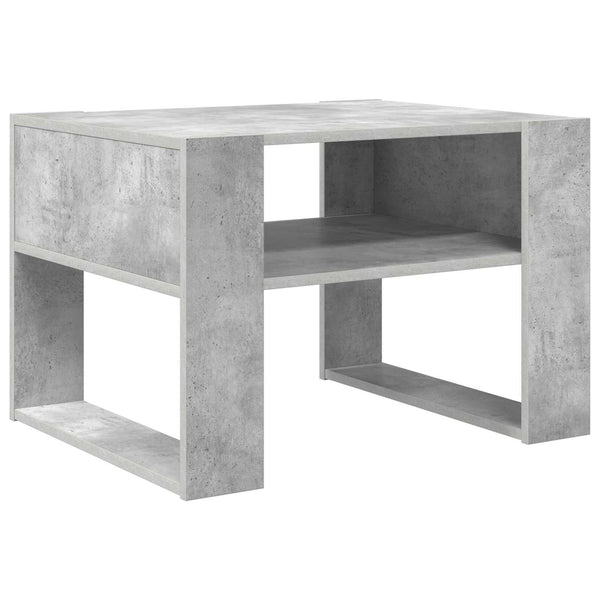 Beton Grau Couchtisch 66x53 cm