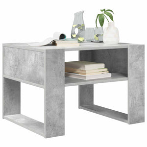 Beton Grau Couchtisch 66x53 cm