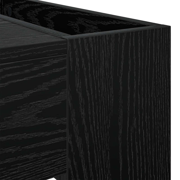 Couchtisch Schwarz Eichenoptik 110 cm