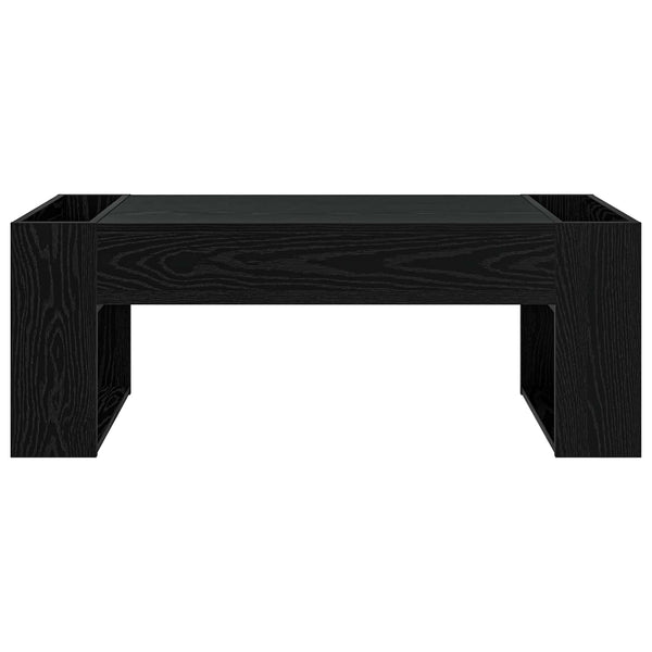Couchtisch Schwarz Eichenoptik 110 cm