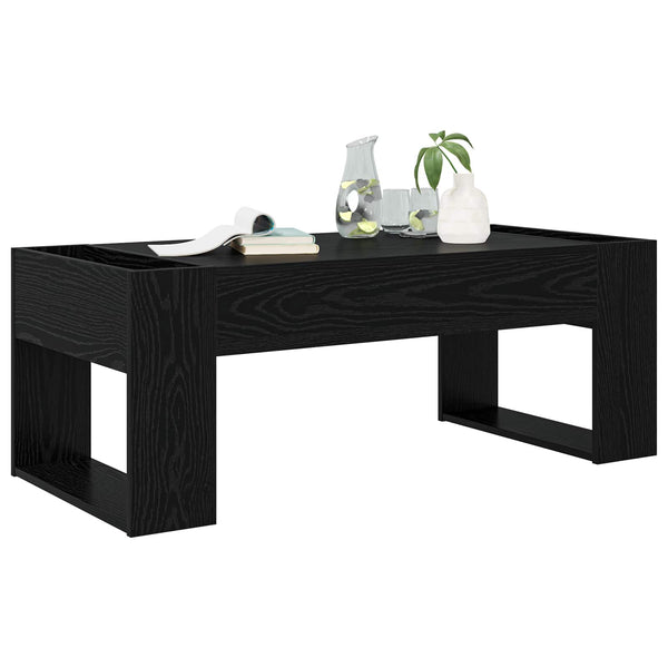 Couchtisch Schwarz Eichenoptik 110 cm