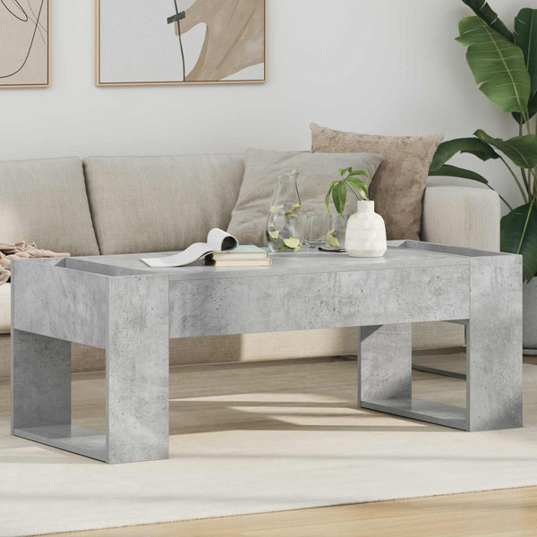Couchtisch Beton Grau 110 cm
