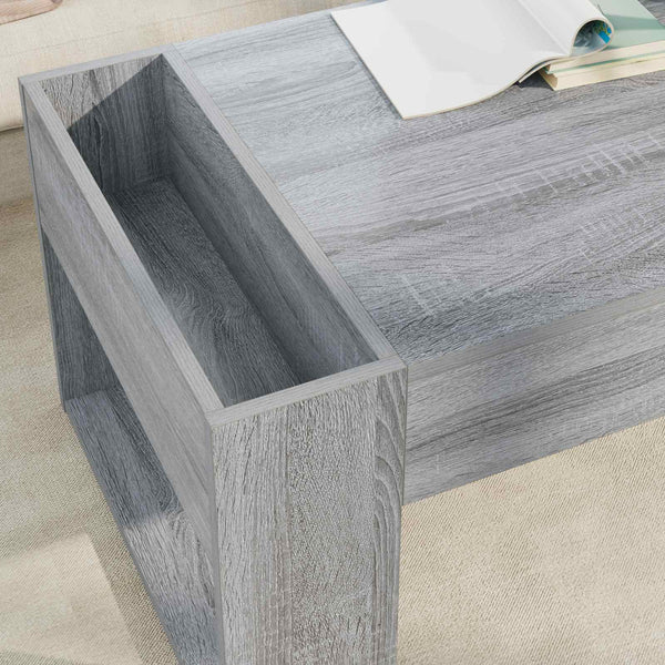 Couchtisch Sonoma Grau 110x50 cm