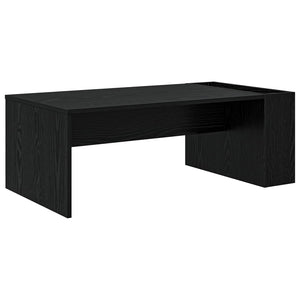 Couchtisch Schwarz Eichenoptik 95x50 cm