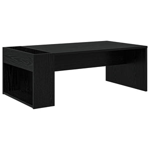 Couchtisch Schwarz Eichenoptik 95x50 cm