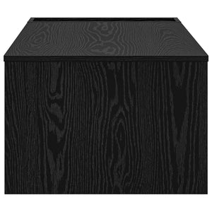 Couchtisch Schwarz Eichenoptik 95x50 cm
