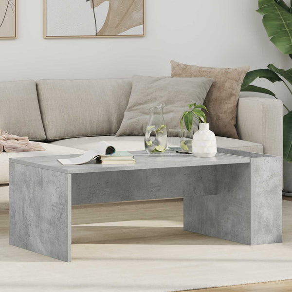 Beton Grau Couchtisch 95x50 cm
