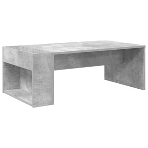 Beton Grau Couchtisch 95x50 cm