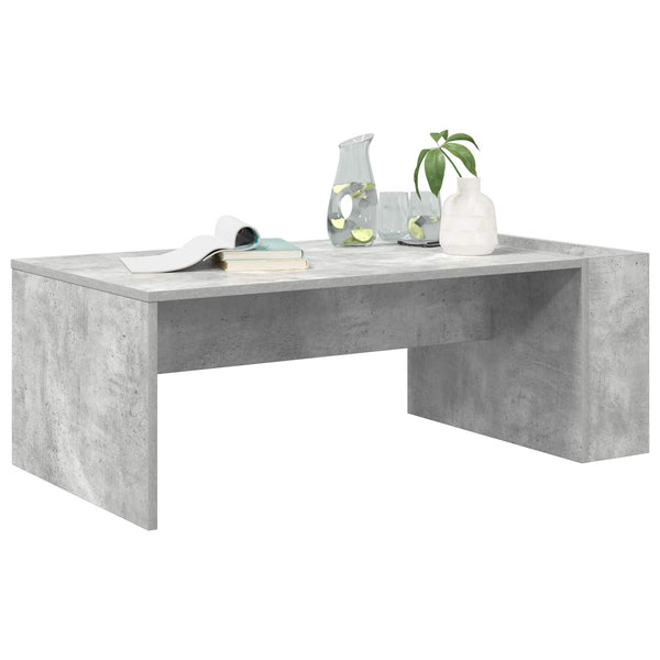 Beton Grau Couchtisch 95x50 cm