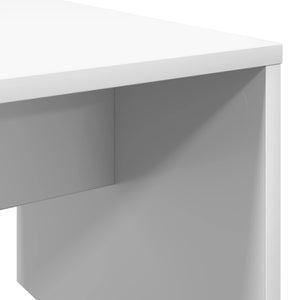 Weißer Couchtisch 90x45 cm