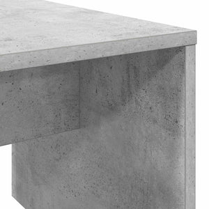 Beton Grau Couchtisch 90x45 cm