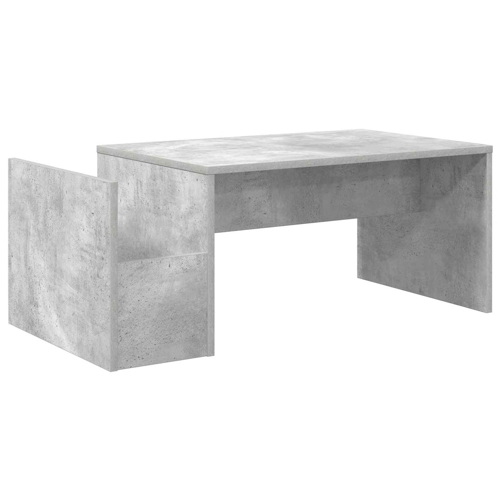 Beton Grau Couchtisch 90x45 cm