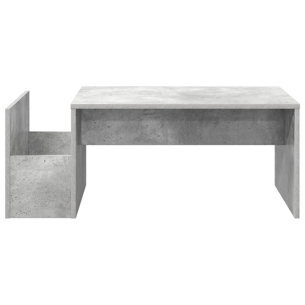Beton Grau Couchtisch 90x45 cm