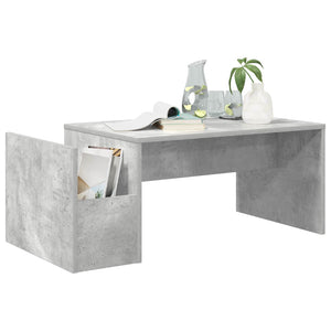 Beton Grau Couchtisch 90x45 cm